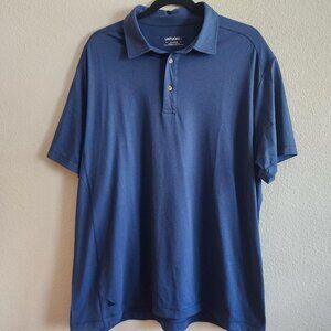 UNTUCKit Polo Shirt Mens XL Navy Blue Clavidor Performance Stretch Golf 2022